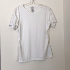 Women’s white top MiX IT size medium New